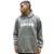 Moletom Hocks Skate Plus Size Letter H23598 Cinza - Branco