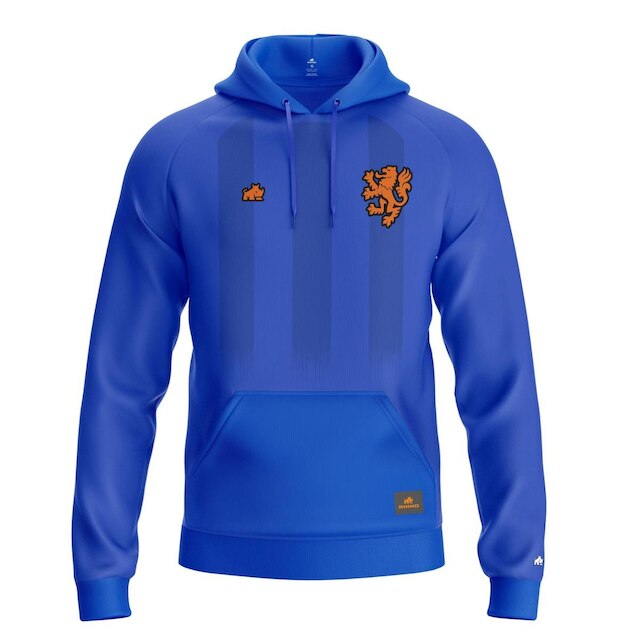Moletom Holanda Peluciado 3 Cabos Original Rinno Class Azul - Preto ...