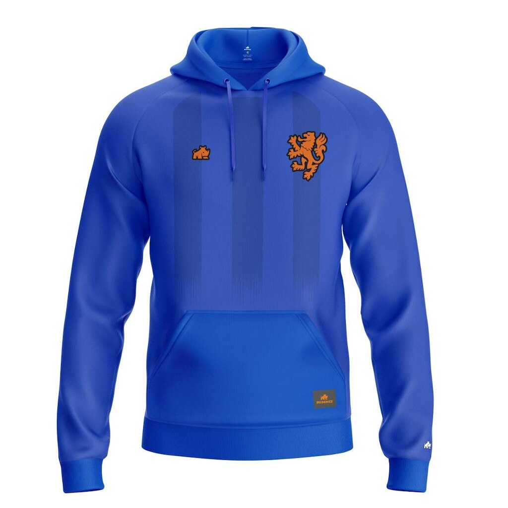 Moletom Holanda Peluciado 3 Cabos Original Rinno Class Azul