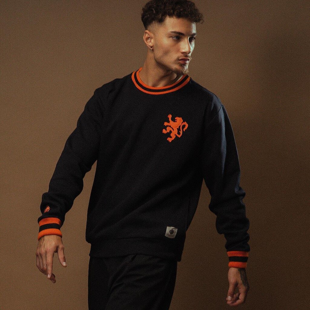 Moletom Holanda Retrô Preto Masculino