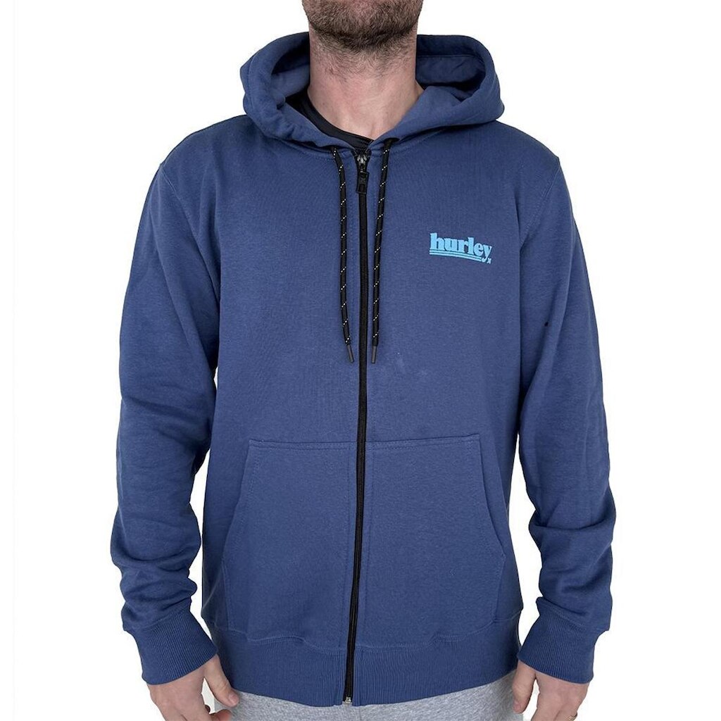 Moletom Hurley Aberto Puff WT25 Masculino