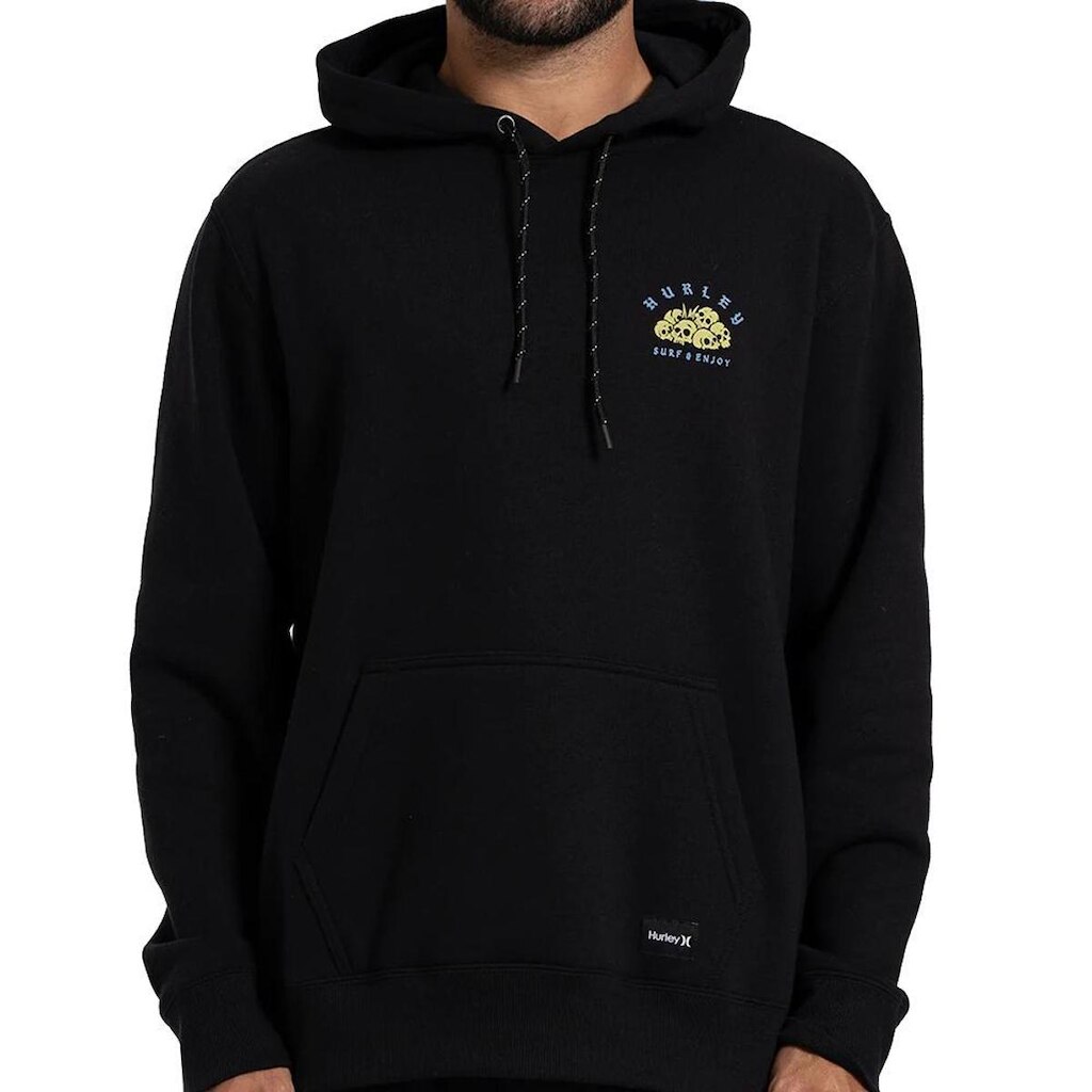 Moletom Hurley Canguru Sea Monster WT26 Masculino