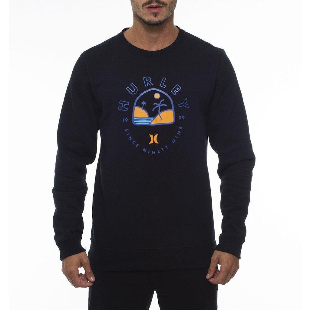 Moletom Hurley Careca Focus WT23 Masculino