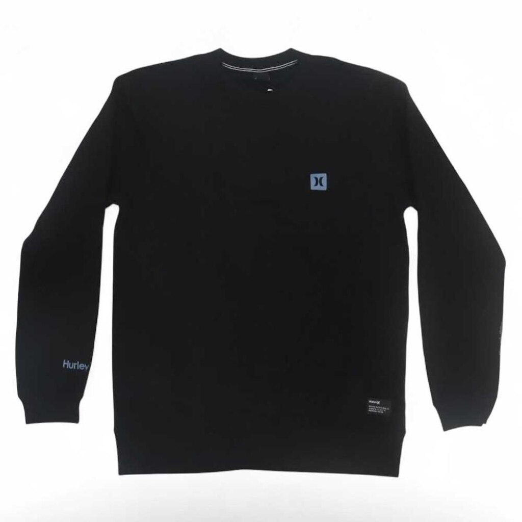 Moletom Hurley Careca Mini Icon II - Preto