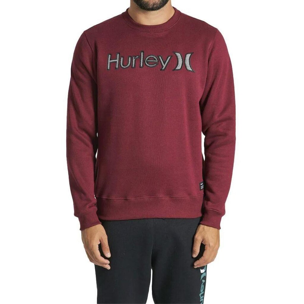 Moletom Hurley Careca Sticker Masculino