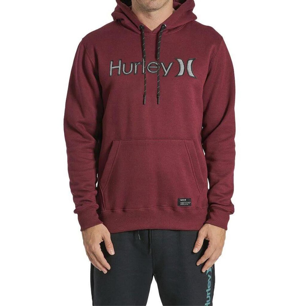 Moletom Hurley Fechado Sticker Masculino