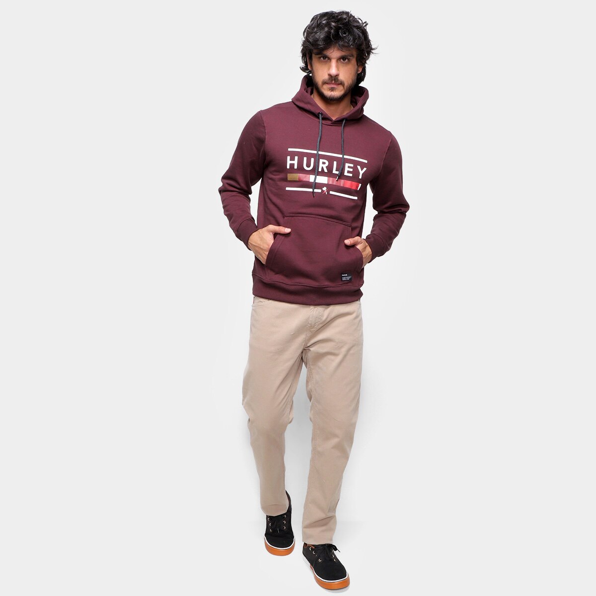 hush oversized moletom com capuz