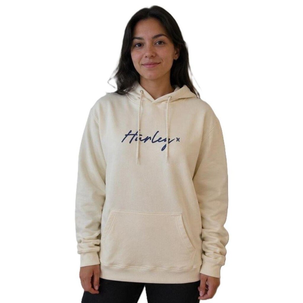 Moletom Hurley Line Feminino - Off White