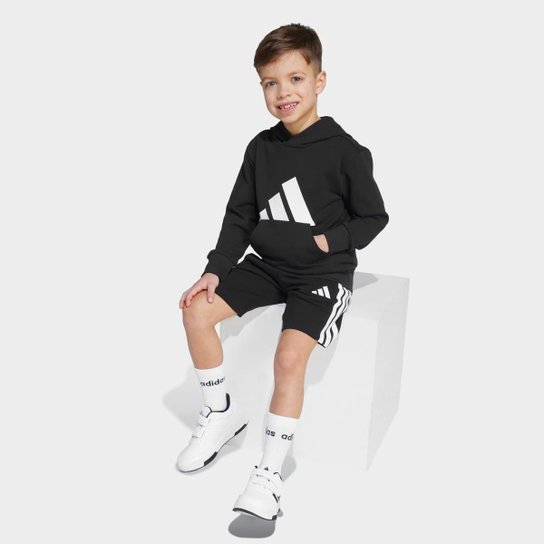 Moletom Infantil Adidas Big Logo