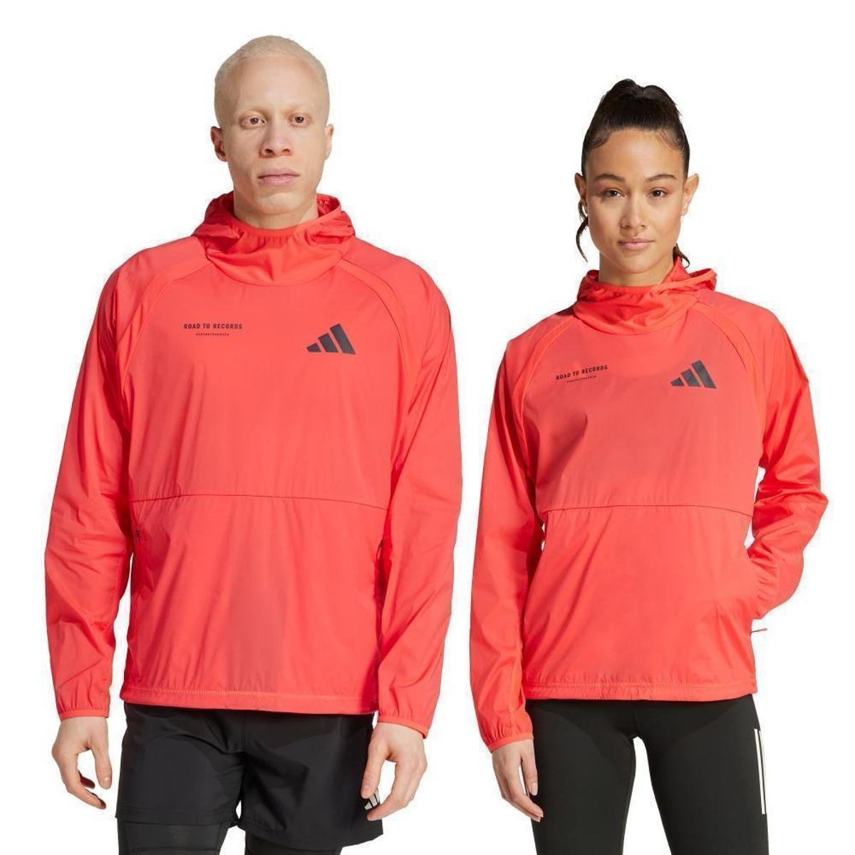 Moletom Infantil Adidas Capuz Adizero Road to Records Unissex