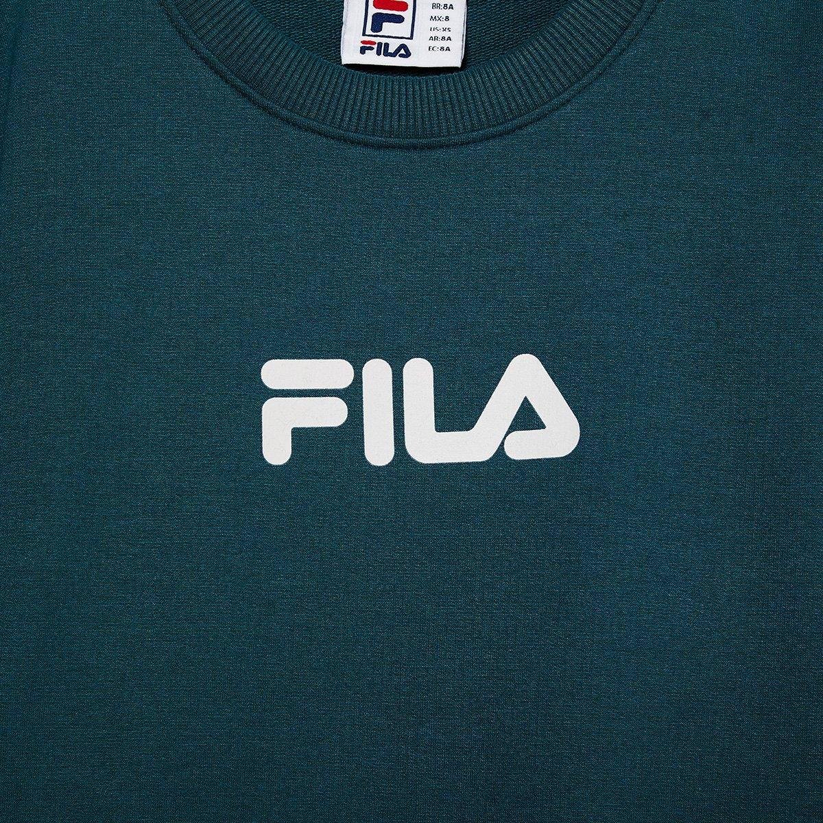 Moletom Infantil Fila Regular Letter Light Menina - 1