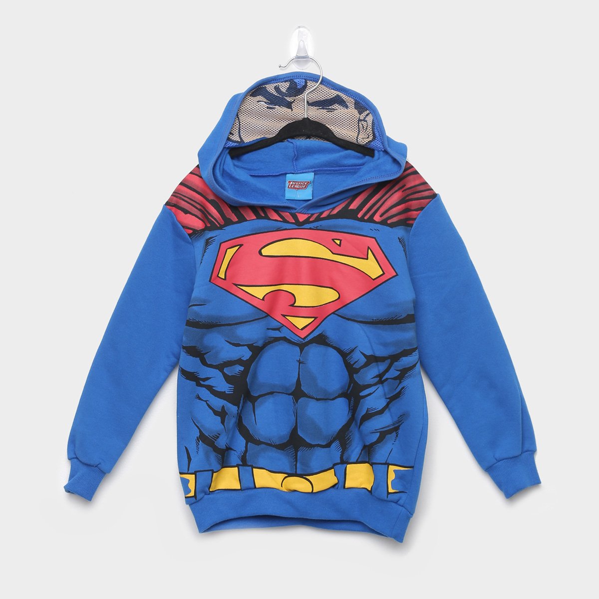 superhero zip up moletom com capuz