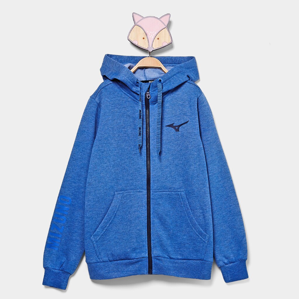 Moletom Infantil Mizuno Com Zíper Menino