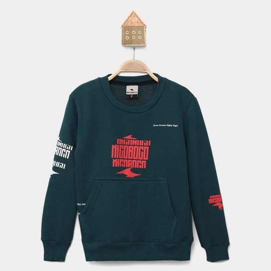 Moletom Infantil Nicoboco Careca Bonfils Menino