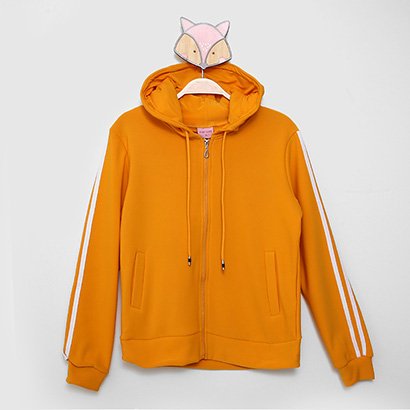 Moletom Infantil Pretty com Capuz Pix Love - Feminino