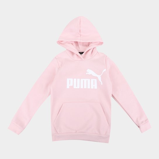 Moletom Casaco Da Puma Rosa Moletom Canguru Moletom Com Bolso E