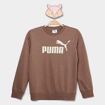 Moletom Infantil Puma Logo Crew Menino - Masculino