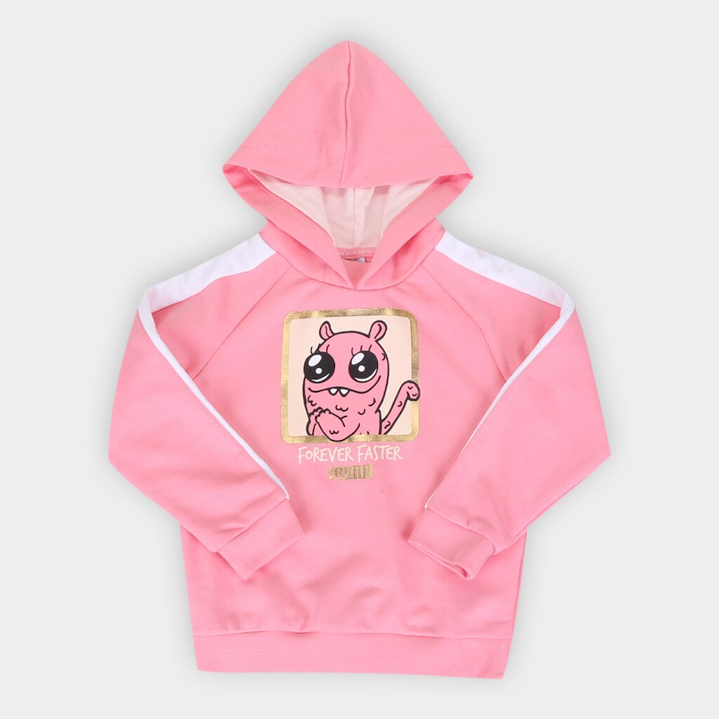 Moletom Infantil Puma Monster Com Capuz