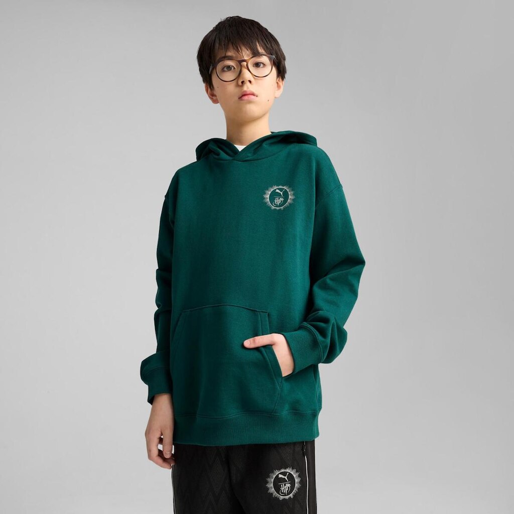 Moletom Infantil Puma x Harry Potter com Capuz Relaxed Graphic
