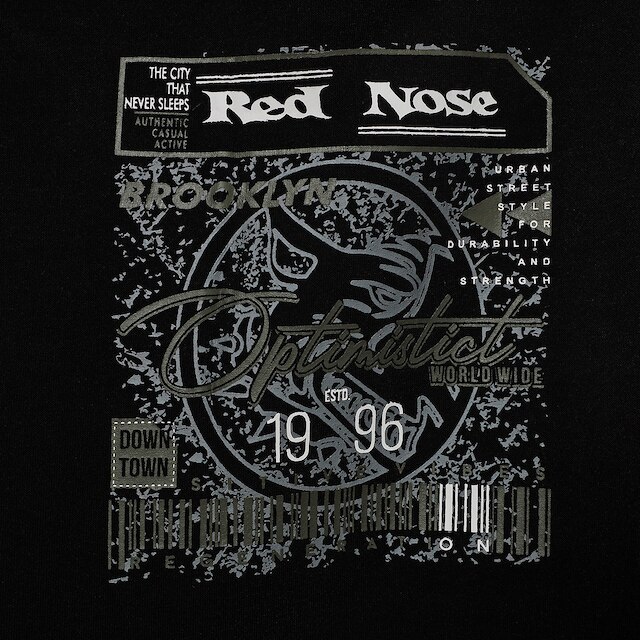 Moletom Infantil Red Nose Casual Com Capuz Menino