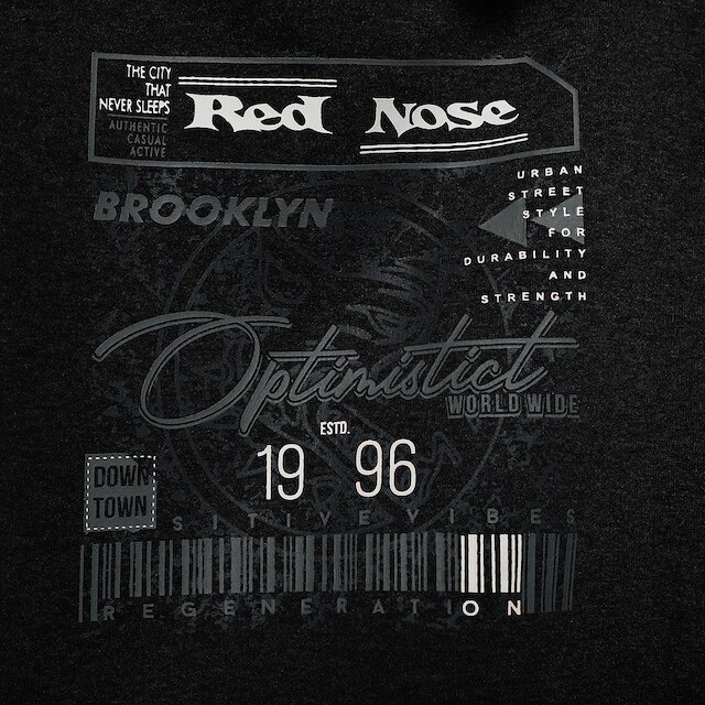 Moletom Infantil Red Nose Casual Com Capuz Menino