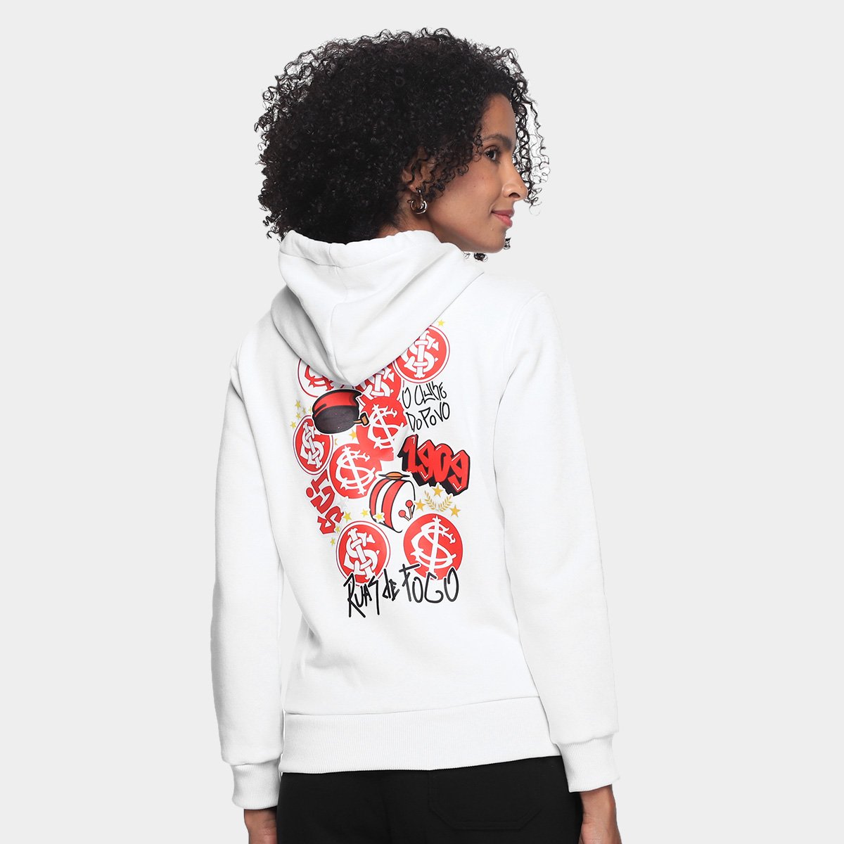 Moletom Internacional 1909 Com Capuz Feminino - 1