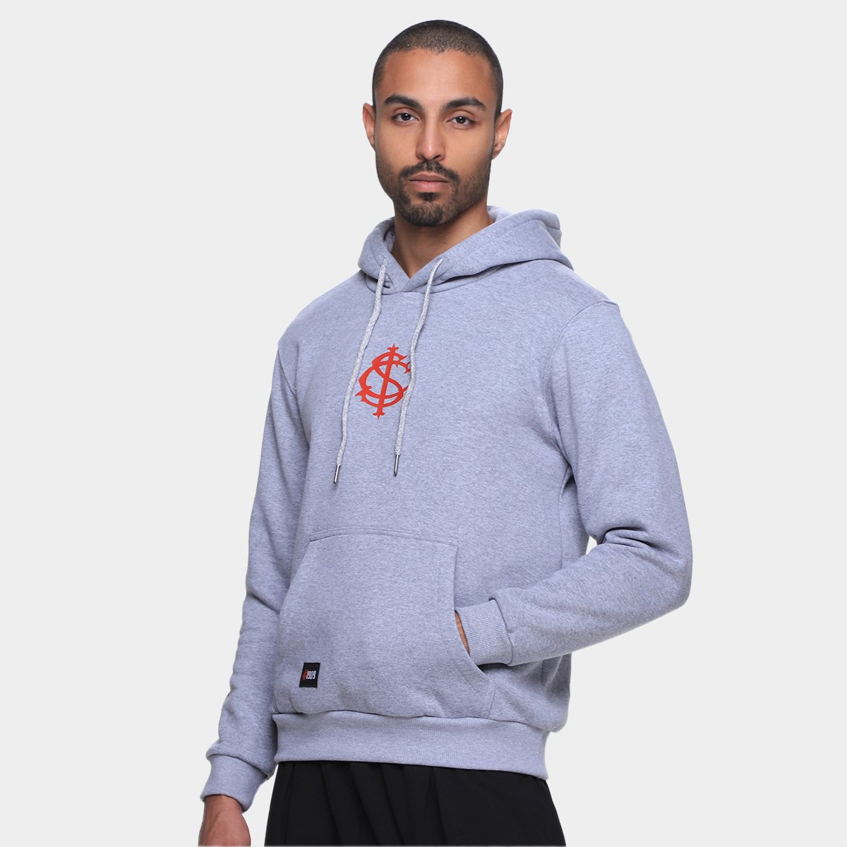 Moletom Internacional Básico Com Capuz Masculino Mescla Netshoes