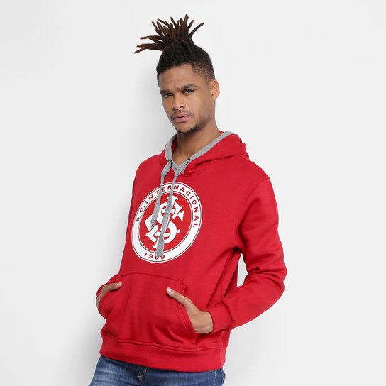 Moletom Internacional Fechado com Capuz e Bolso Masculino - Vermelho é ruim? Moletom Internacional Fechado com Capuz e Bolso Masculino - Vermelho é boa?