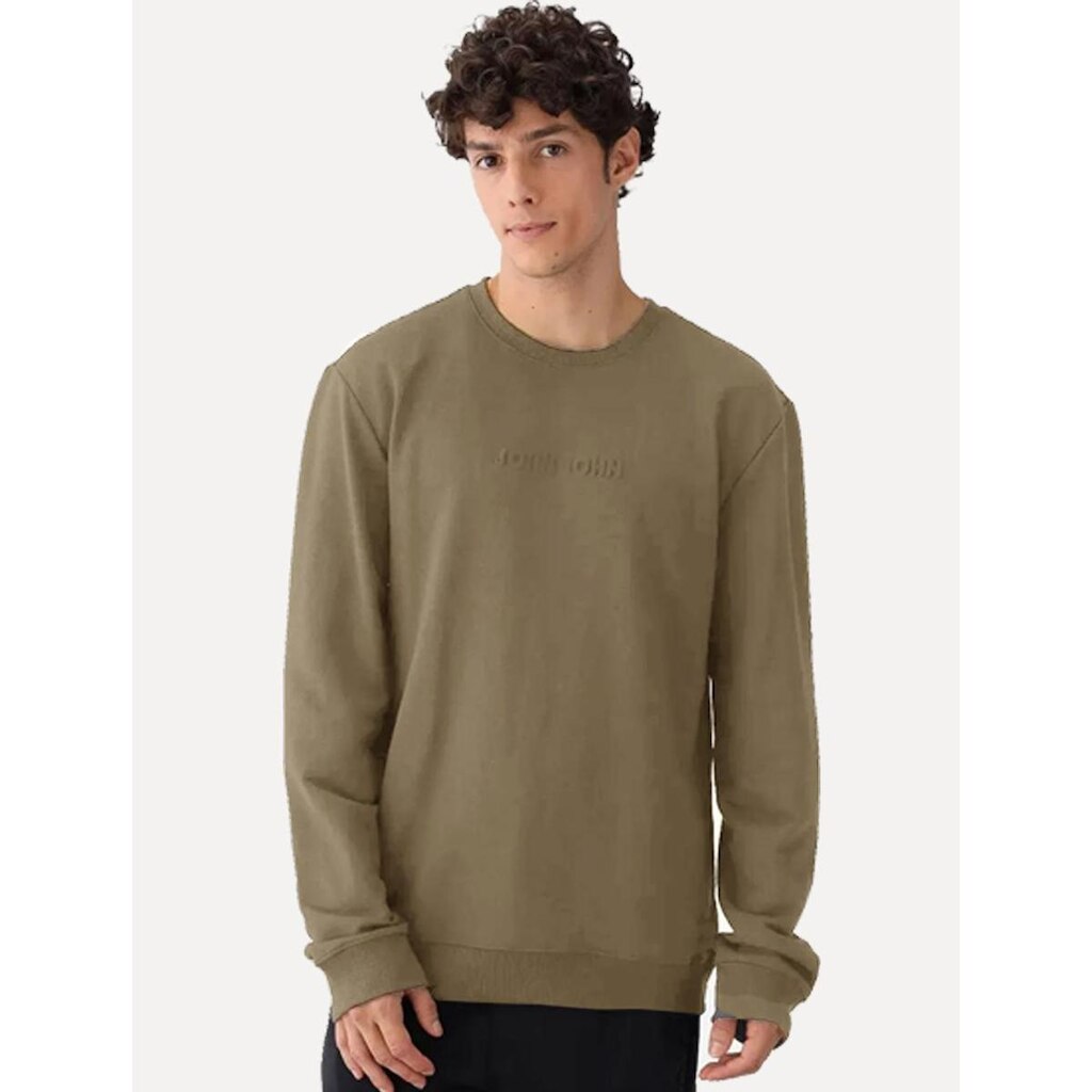Moletom John John Masculino Embossed Logo Médio