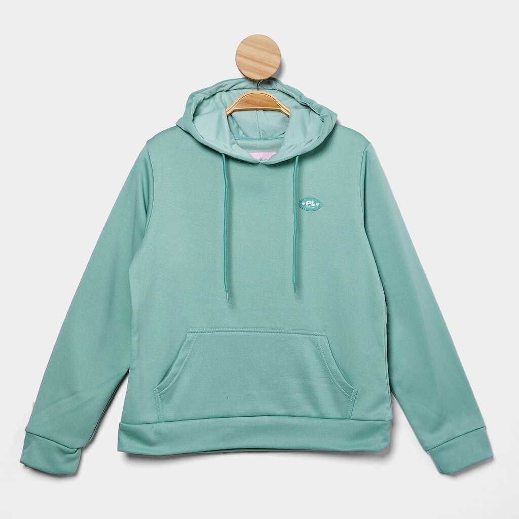 Moletom Juvenil Pix Love Casual Com Capuz