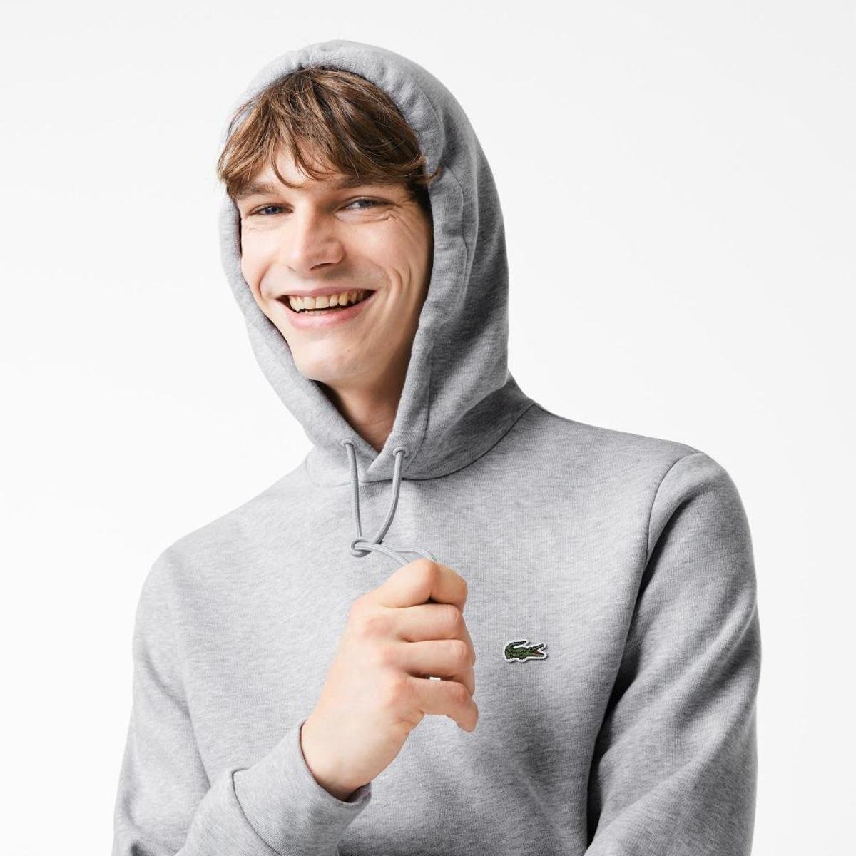 Moletom Lacoste Masculino Clássico Com Bolso E Capuz Menor preço em Moletom Lacoste Masculino Clássico Com Bolso E Capuz