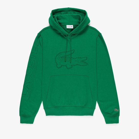 Moletom Lacoste Masculino com Crocodilo Acolchoado