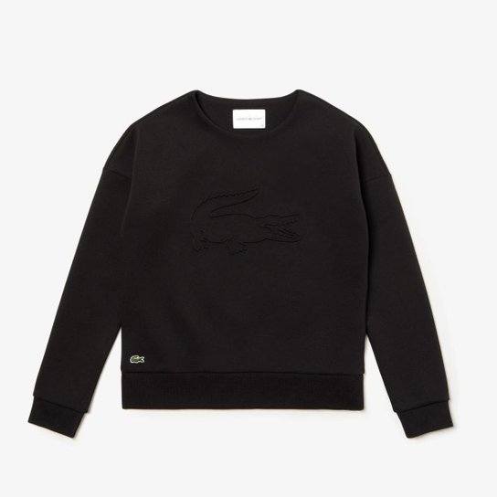 Moletom Lacoste Sport Feminino - Preto