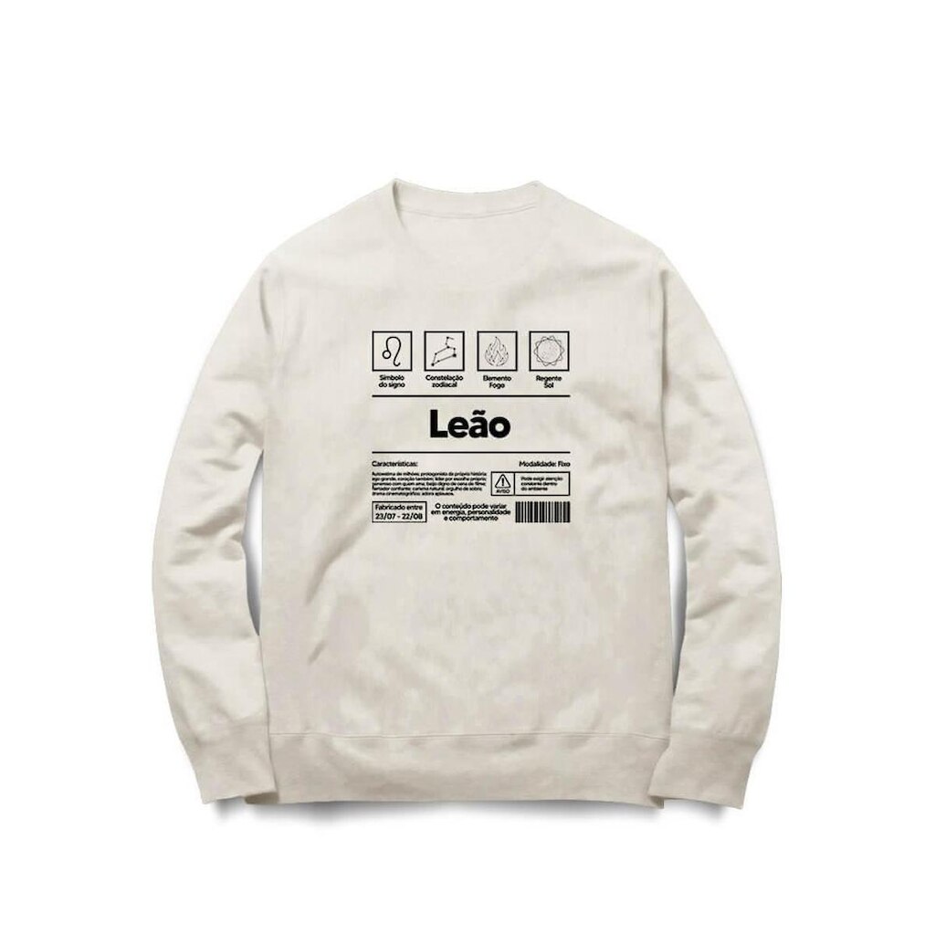 Moletom Leão