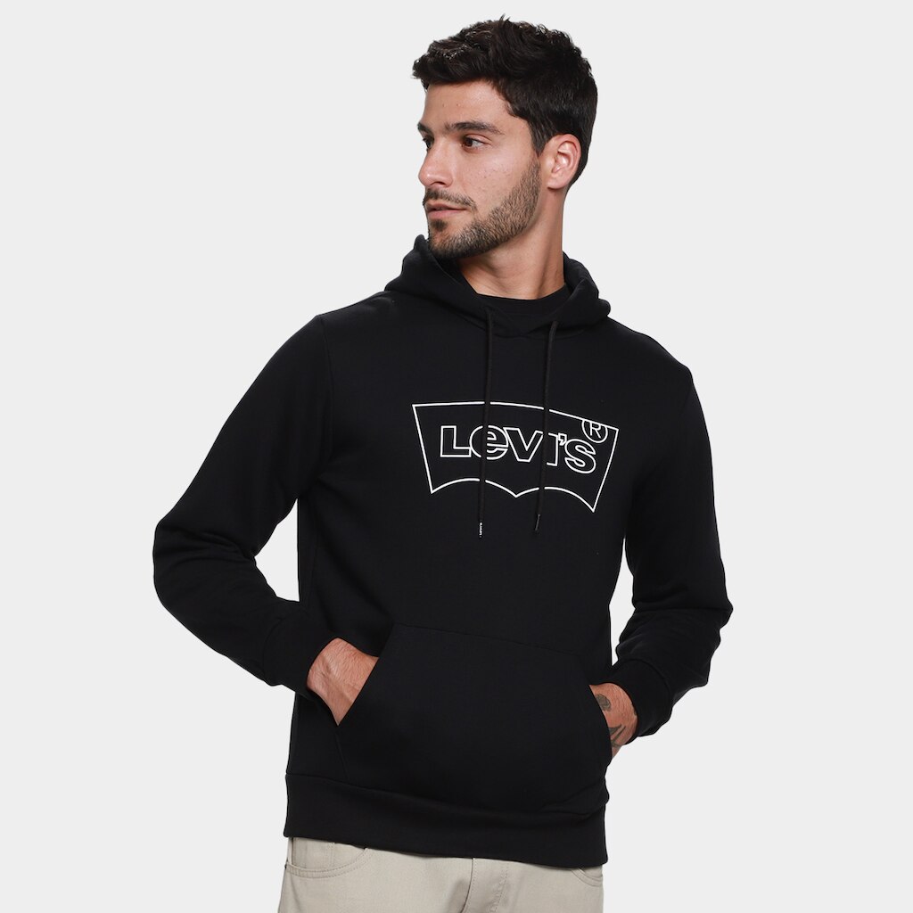 Moletom Levi's Crewneck Fleece Masculino