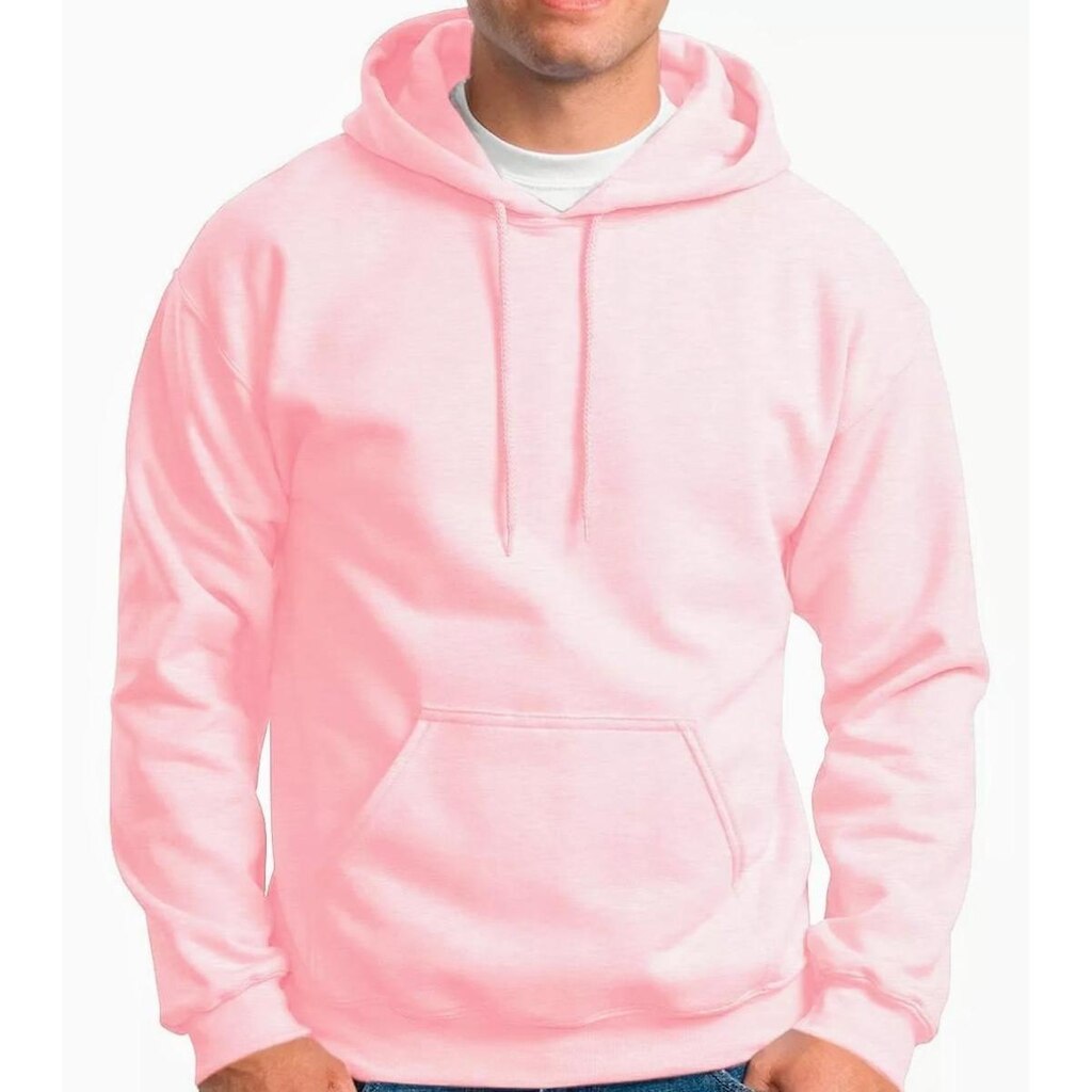 Moletom Liso Unissex Modelo Canguru