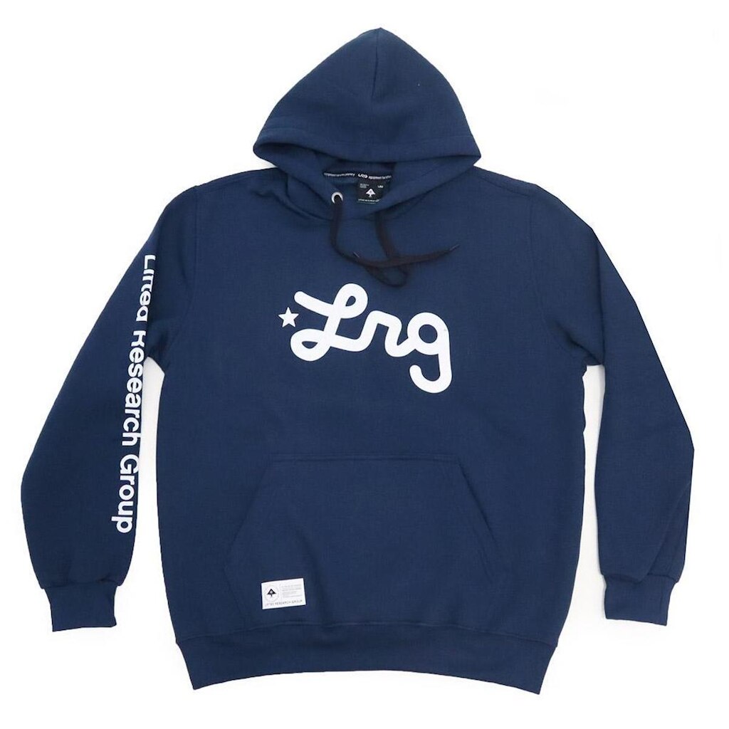 Moletom LRG Canguru Lifted Script Hoodie - Azul Marinho