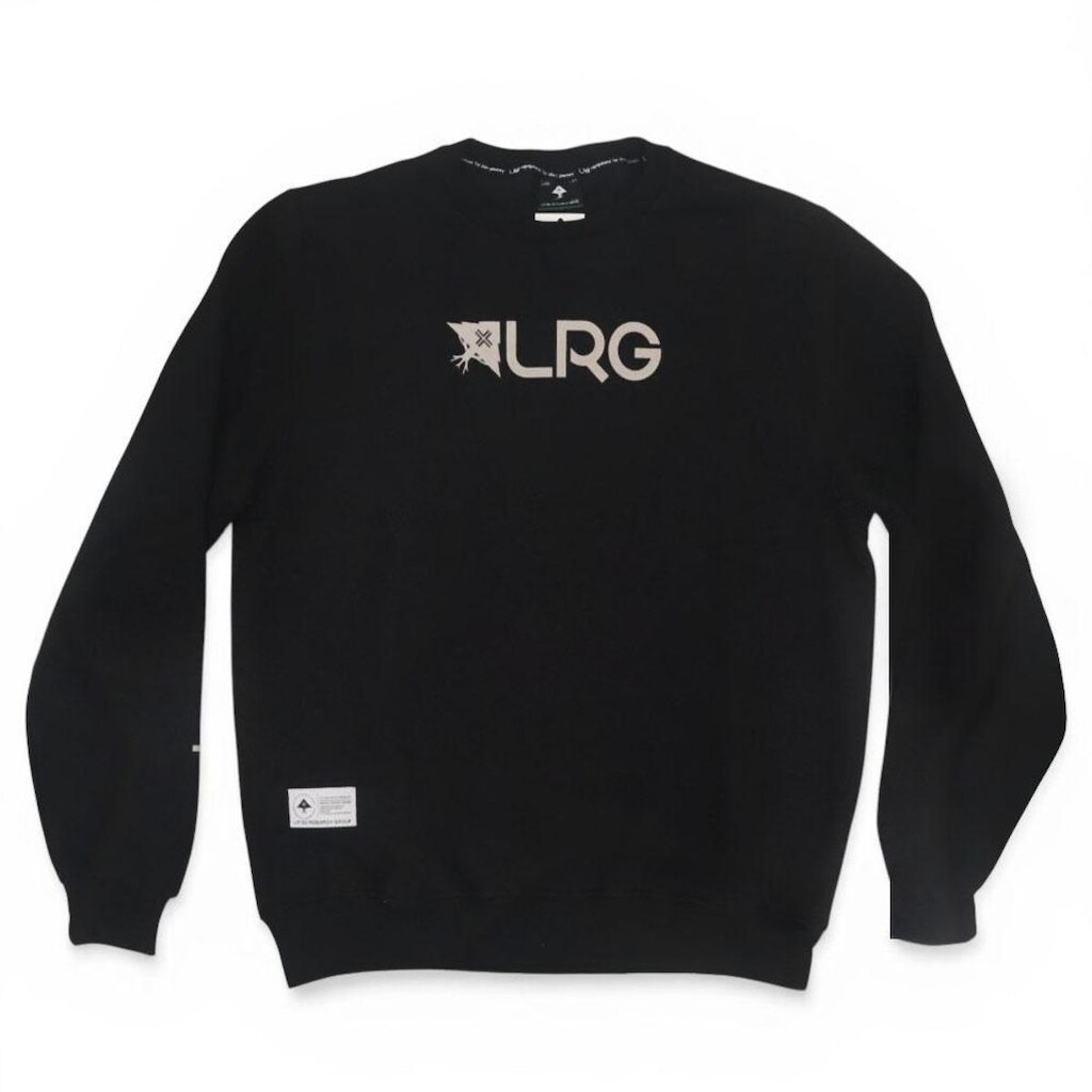 Moletom LRG Careca Perfect Practice Crew - Preto