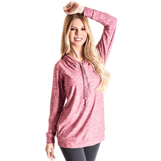 Moletom Mama Latina Identity Built Feminino - Vermelho