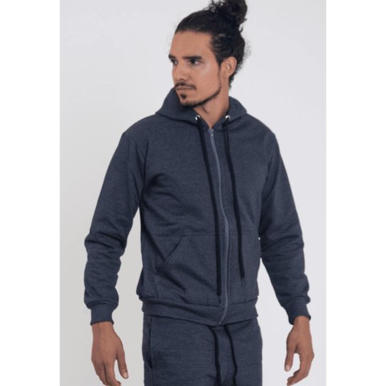 Moletom Masculina Capuz Bolso Canguru Aberta Com Ziper - Chumbo é ruim? Moletom Masculina Capuz Bolso Canguru Aberta Com Ziper - Chumbo é boa?