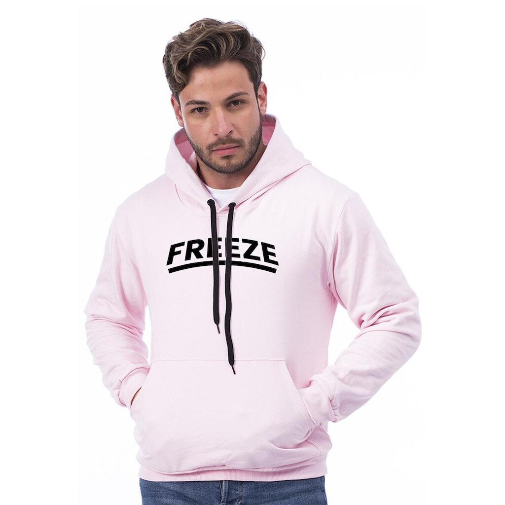 Moletom Masculino Blusa de Frio Canguru Estampada Freeze Techmalhas
