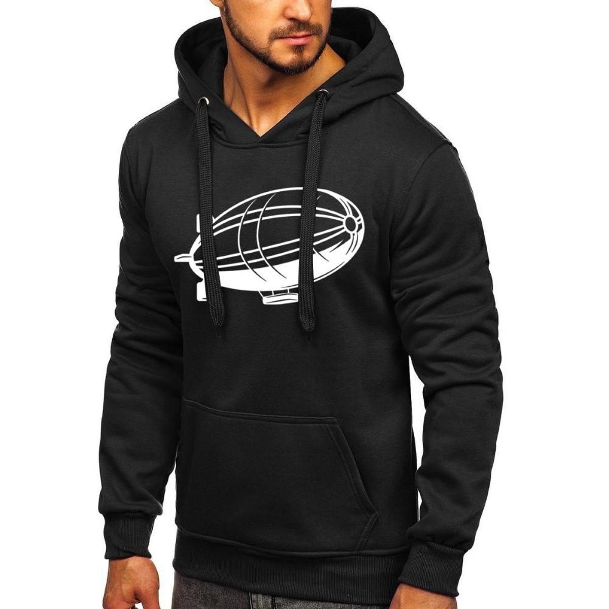 black on black box logo moletom com capuz
