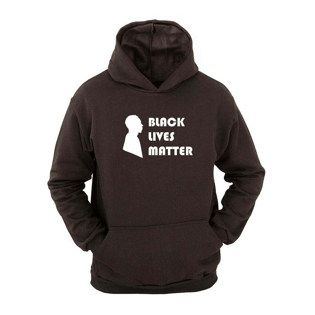 Moletom Masculino Canguru Black Lives Matter com Capuz