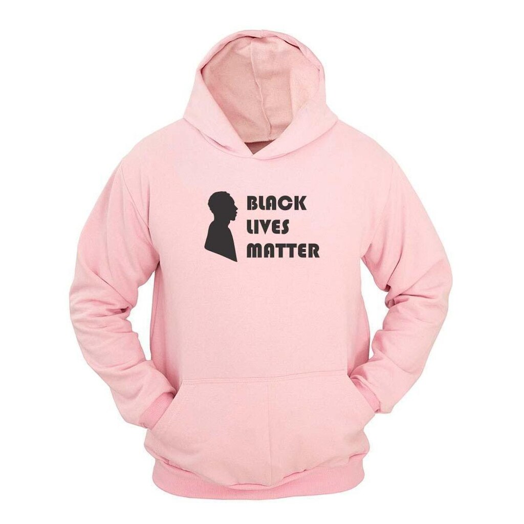 Moletom Masculino Canguru Black Lives Matter com Capuz