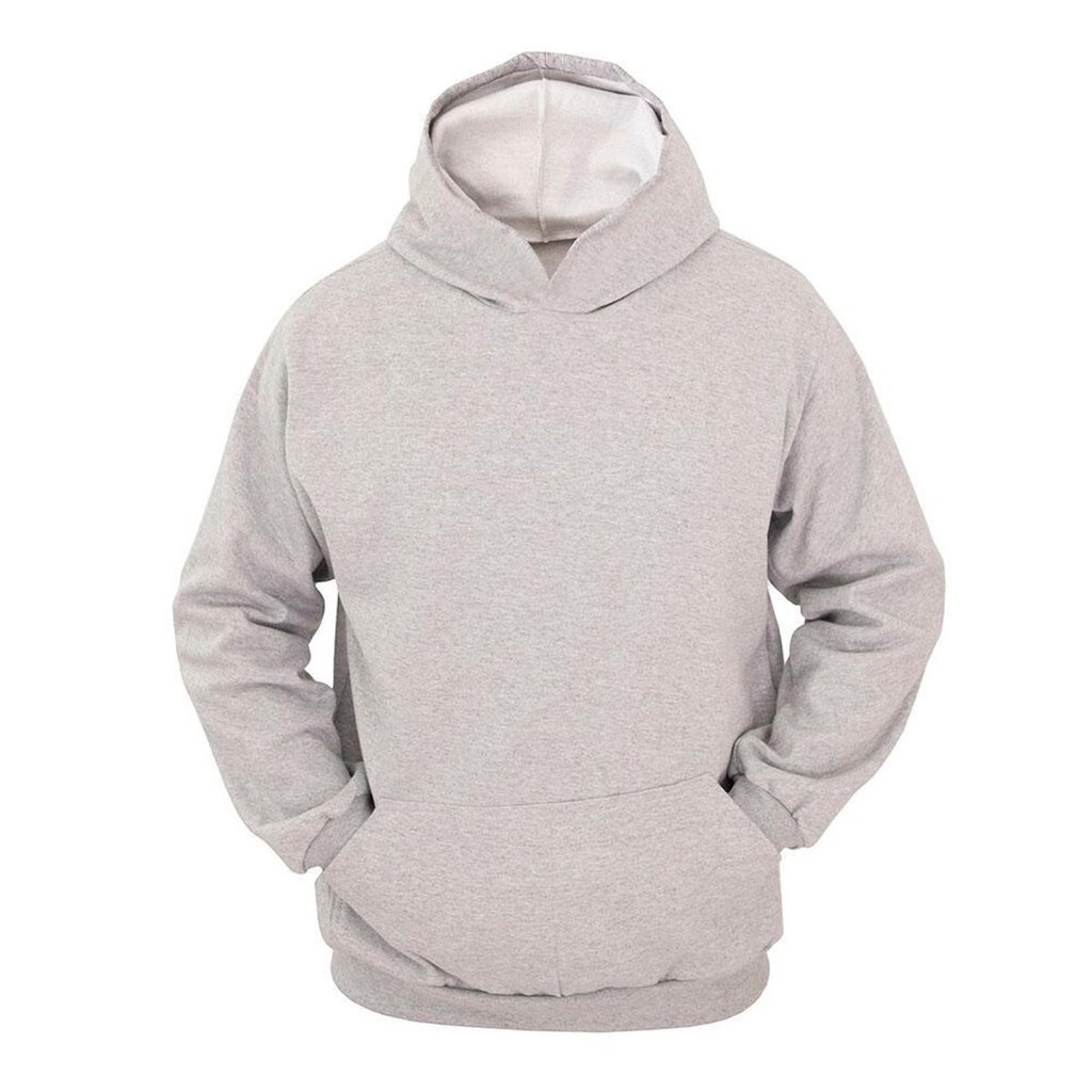 Moletom Masculino Canguru Liso Moderno Macio Conforto