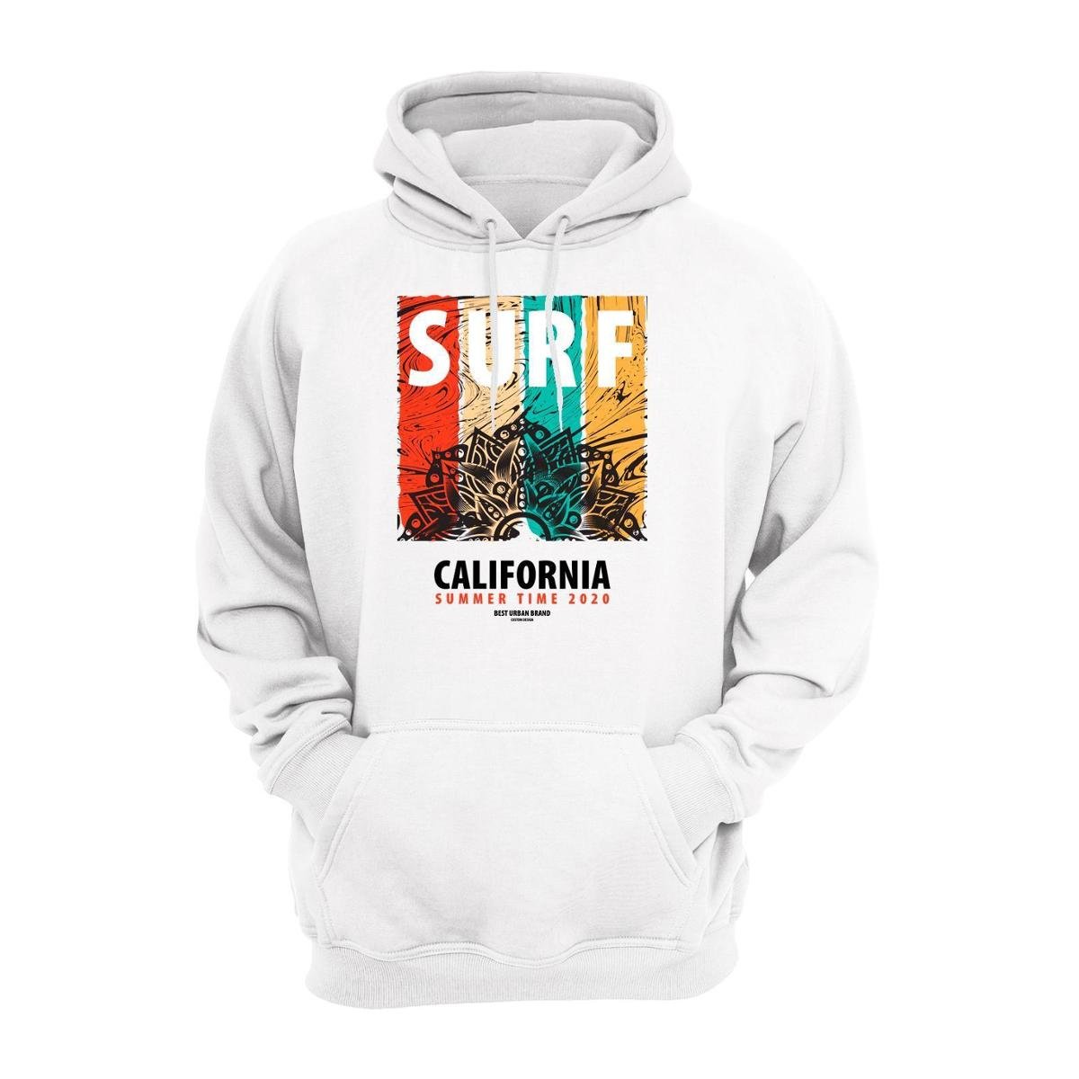 Moletom Masculino Casaco Blusa de Frio Surf California Menor preço em Moletom Masculino Casaco Blusa de Frio Surf California