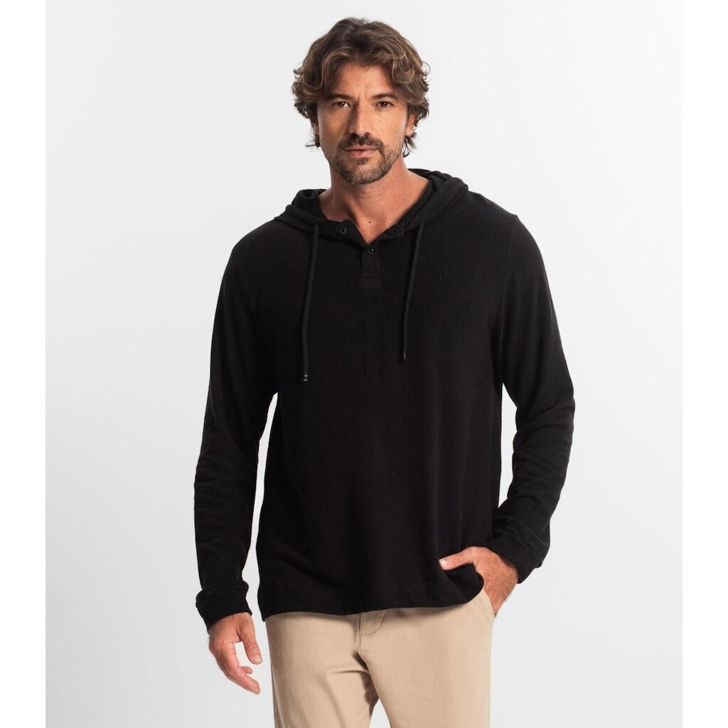 Moletom Masculino Com Capuz Diametro Preto