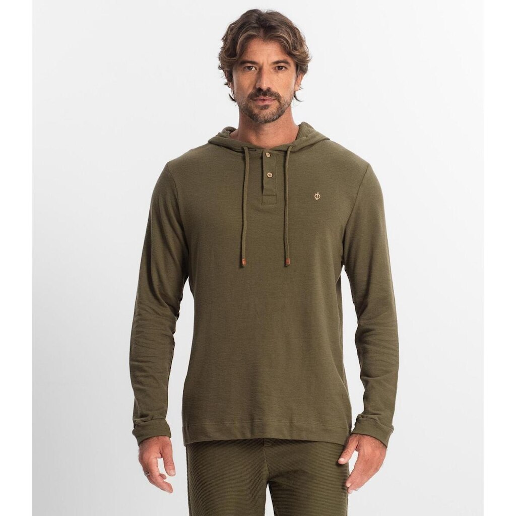 Moletom Masculino Com Capuz Diametro Verde
