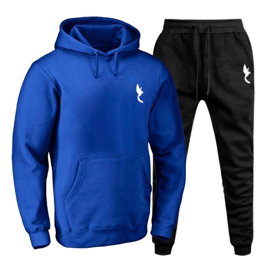 Moletom Masculino Conjunto Canguru Capuz Confortável