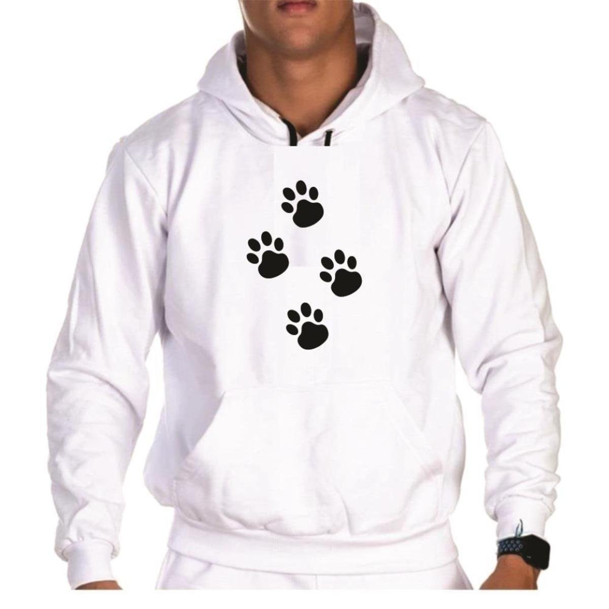 moletom com capuz with paws